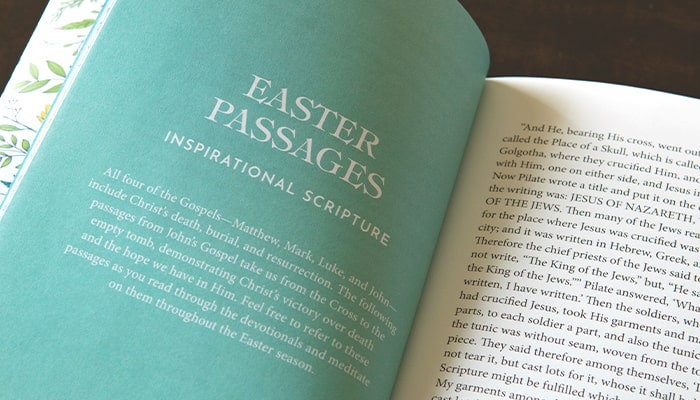 SELECTED EASTER PASSAGES: Inspirational Scripture