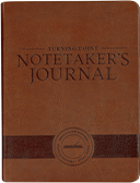 A Premium Leather Notetaker's Journal